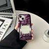 Plating Soft Rubber Frame Tiger Teeth-Shaped Phone Case For 11 12 13 14 15 16 Pro Max Plus TPU Lens Protection Shockproof Cover