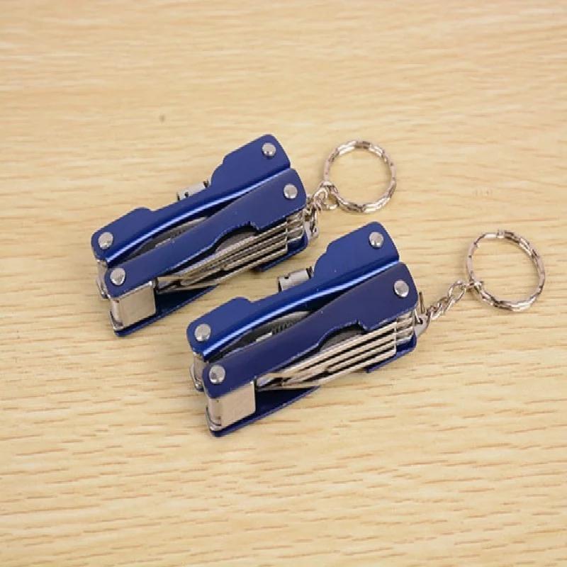 Blue Pocket Fishing Pliers Multi-Purpose Fishing Tool LED Flashlight Tool for Camping Multi Tools