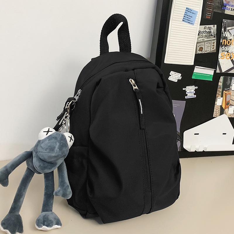Children's Small Schoolbag for College Students Simple New Small Backpack for Girls Men's Contrasting Color Backpack for Girls