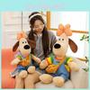 Wallacegromit Dog Cartoon Doll Plush Toy Bow Sweater Dog Animal Doll Gifts