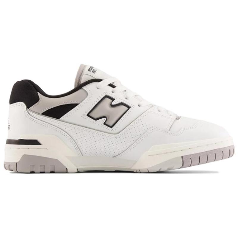 New Balance 550 White Concrete Black Sneakers BB550NCL