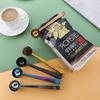 Stainless Steel Coffee Spoon & Sealing Clip - 2-in-1 Measuring and Milk Powder Spoon.