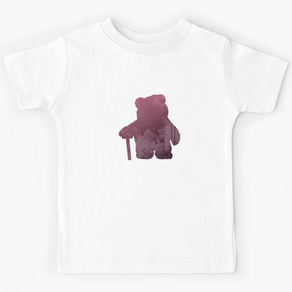 Bear Inspired Silhouette Kids T-Shirt 150