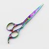 Professional 5.5 6 '' Purple Cherry Hair Scissors Haircut Thinning Barber Makas Cutting Shears Hairdresser Scissors