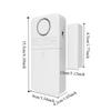 Fashionable Door Window Sensor Alarm Convenient Mini Door Opening Sensor White Multipurpose Magnetic Burglar Alarm Bedroom