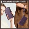 EUCAGR Luxury PU Leather Flip Wallet Phone Case For Samsung Galaxy A27 With RFID Blocking Wallet Cover For Galaxy A27 A 27
