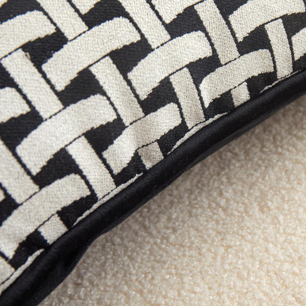 Craft Bed Back Cushion Soft Bag Light Luxury High-end Sofa Pillow