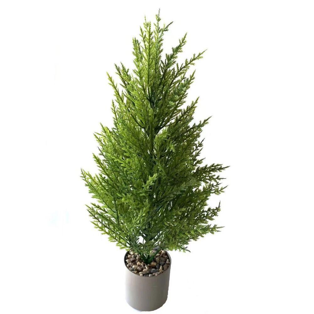 DIY Decor Gift Artificial Pine Tree Real-Touch Cypress Tree  Christmas Halloween Decoration