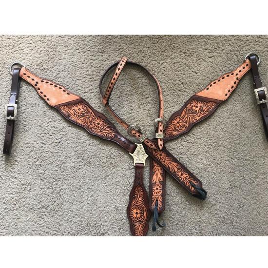 

Выставочная лошадиная сбруя седло уздечка вестерн кожаный наголовник нагрудник