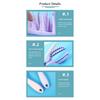 2 in  1 Massage Comb Plastic Hair Straightening Comb High Quality Hairdressing Comb  Wash Hair