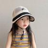 Letter Baby Fisherman Hat Large Visor Kids' Summer Hats Fashion Sun Hats