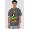 Disney Mens Mickey Mouse Christmas Tree T-Shirt