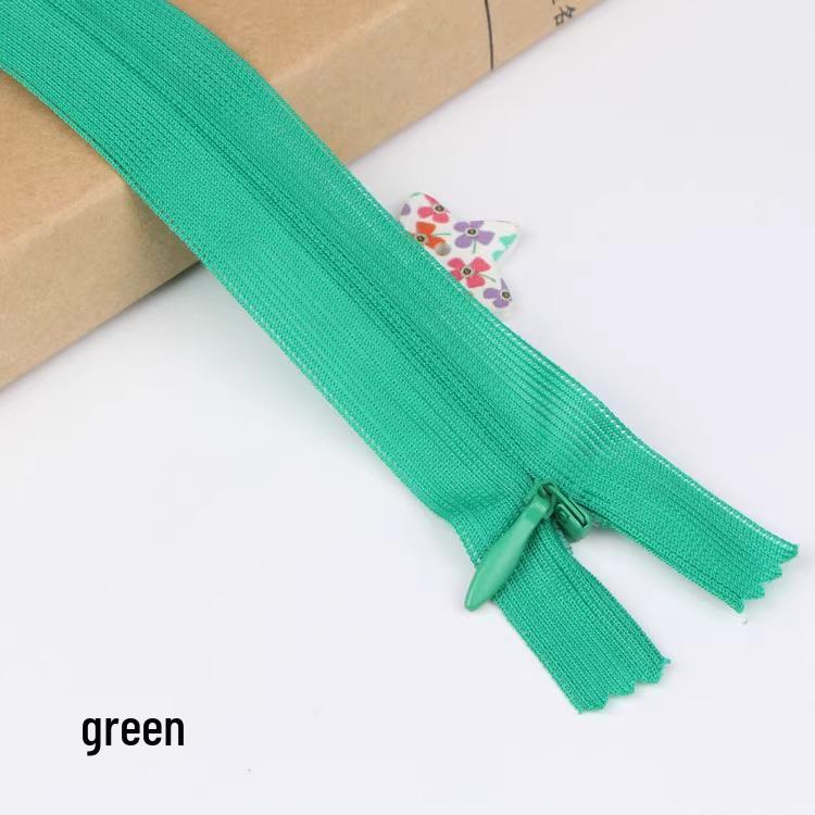 Sanli Unsichtbarer 25cm Kleid- & Kissen-Reißverschluss mit geschlossenem Ende