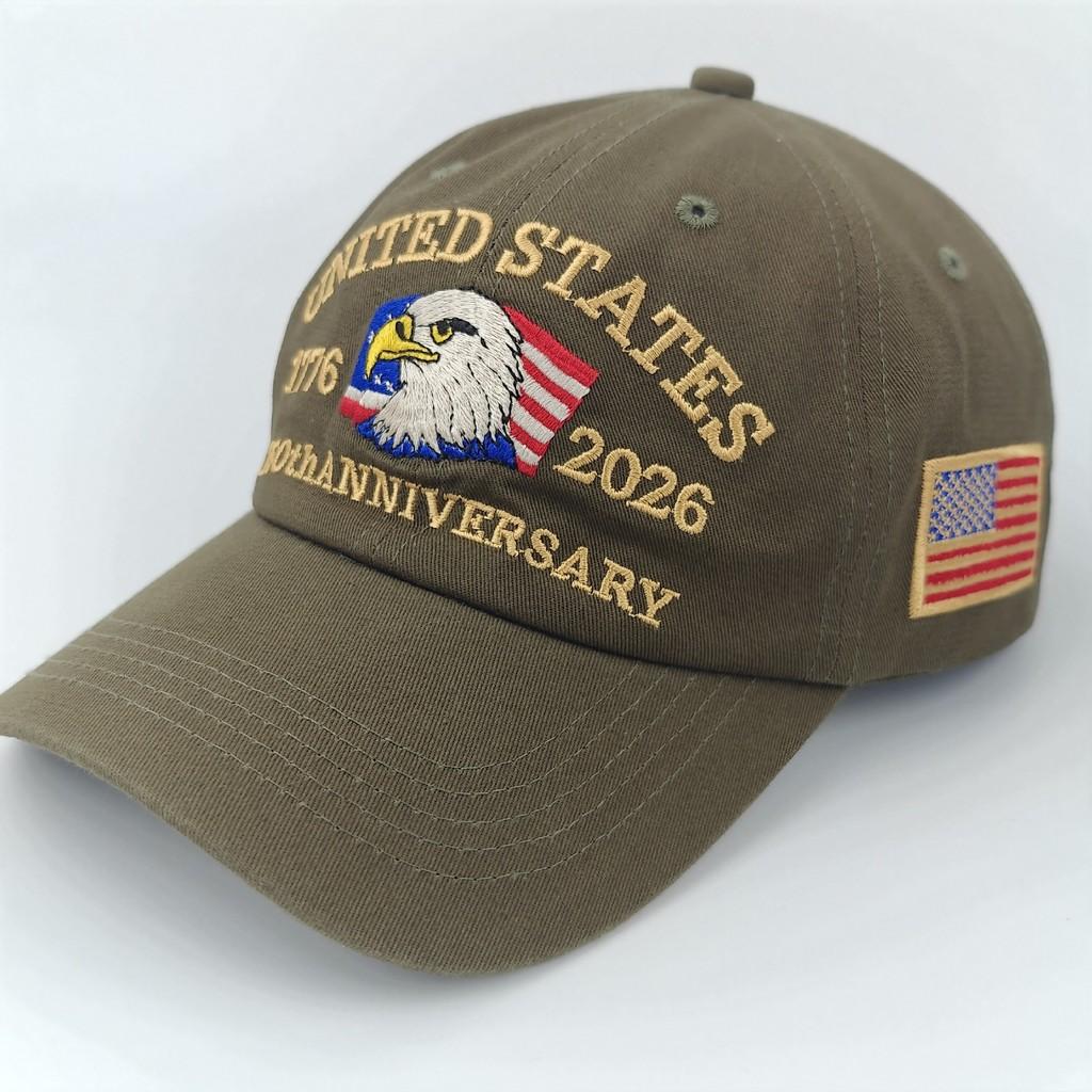 Independence Day Embroidered Baseball Cap With Sun Protection For Outdoor Activities