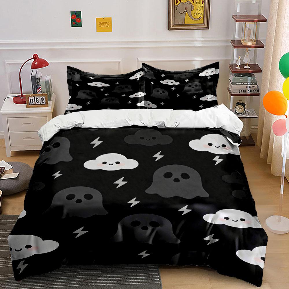 

Ghosts, clouds, lightning. Bedding sets Duvet cover sets Duvet covers Pillowcases(1 * Duvet Cover 2 * Pillowcases, without duvet insert) 135x200cm