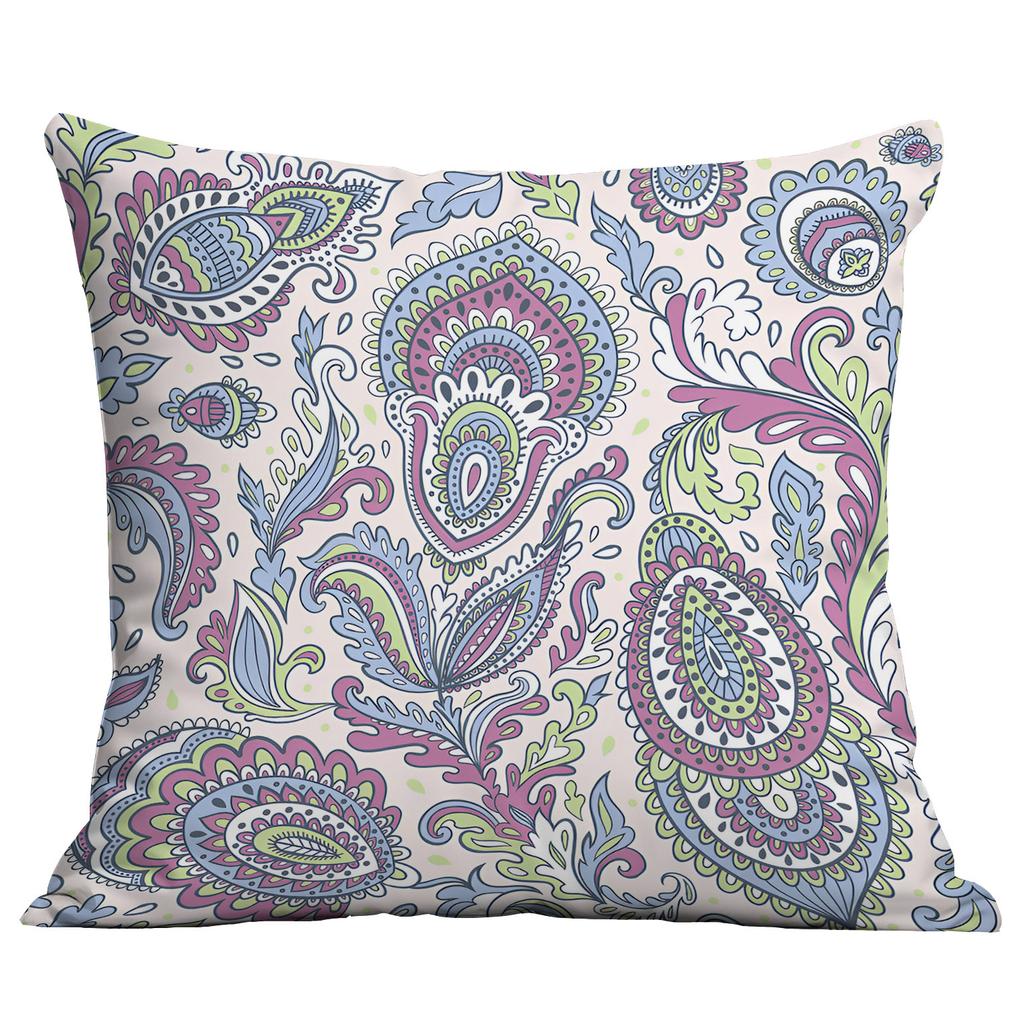 Bohemian Ethnic Style Pillow Cover Living Room Sofa Cushion Hotel Teahouse Pillow Cushion Cover Premium Durable