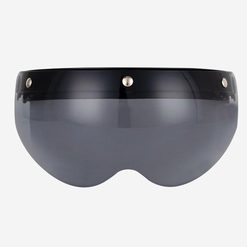 

Линзы для мотоциклетного шлема Harley Retro Half Helmet W Линзы Аксессуары для шлема с тремя кнопками Защитные линзы для летного шлема бездна