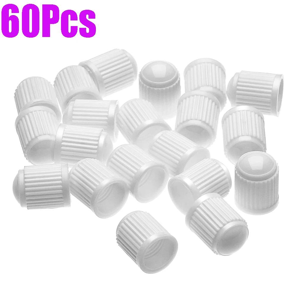 Tyre Valve Dust Caps Valve Stem Covers Plastic Tire Caps With O Rubber Ring For Car, Motorbike, Trucks, Bicycle Airtight Seal