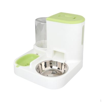 Automatischer Tierfutterspender Wasserspender Katze und Wasserspender Schüssel Große Kapazität Fressen