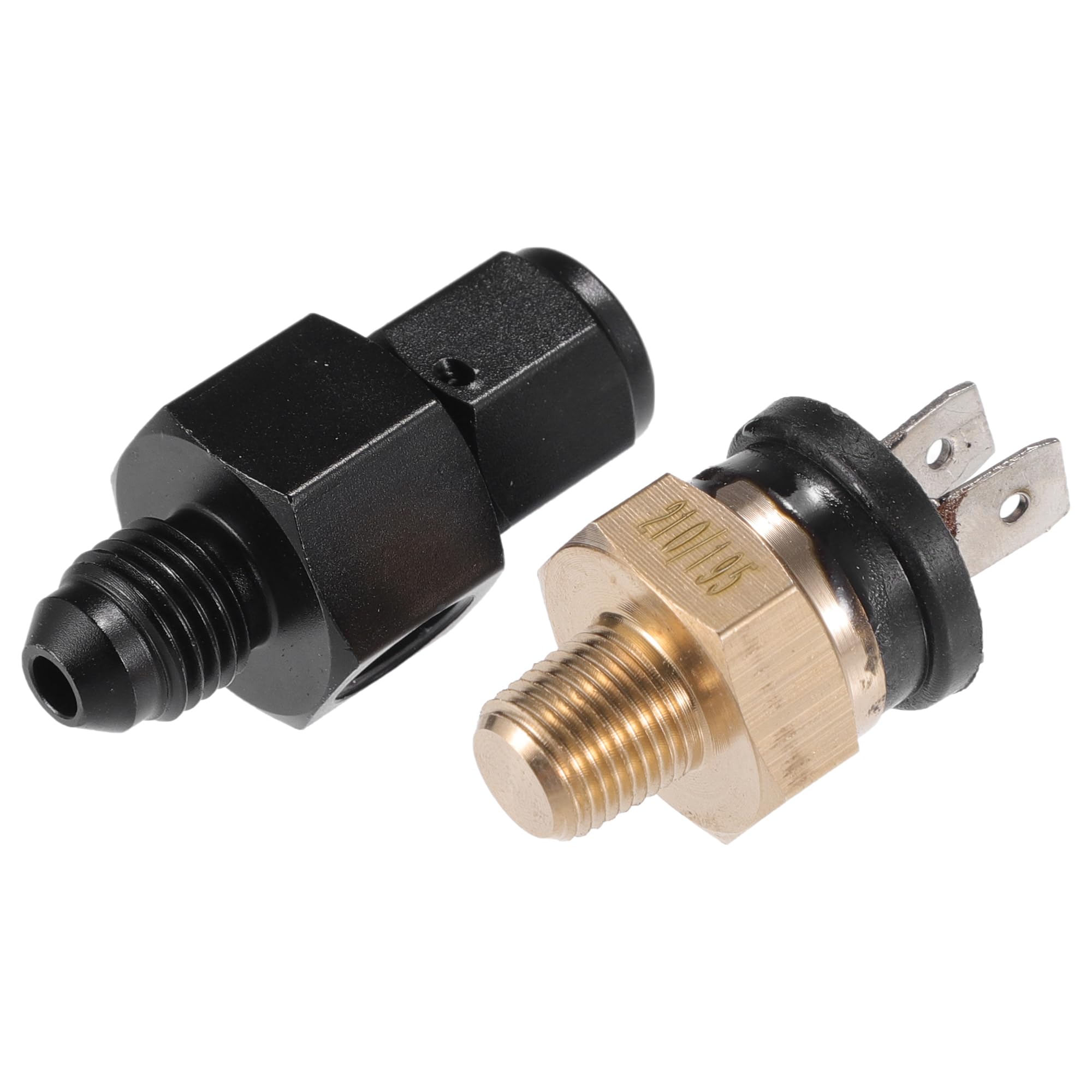 uxcell Automotive Engine Temperature Cooling Fan Switch Fitting Adapter 4AN