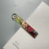 Anime Metal Hollow Out Keychains Bookmark Cute Jet Manga Fashion Bag Key Tag Jewelry Accessory Key Ring Holder Gift Anime
