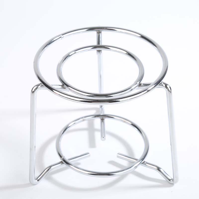 Stainless Steel Portable Outdoor Gas Stove & Alcohol Rack Stand