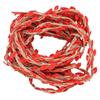 10 Meters Artificial Leaf Ribbon Braided Garland Weaving Hemp Rope Bouquet DIY AccessoriesRed