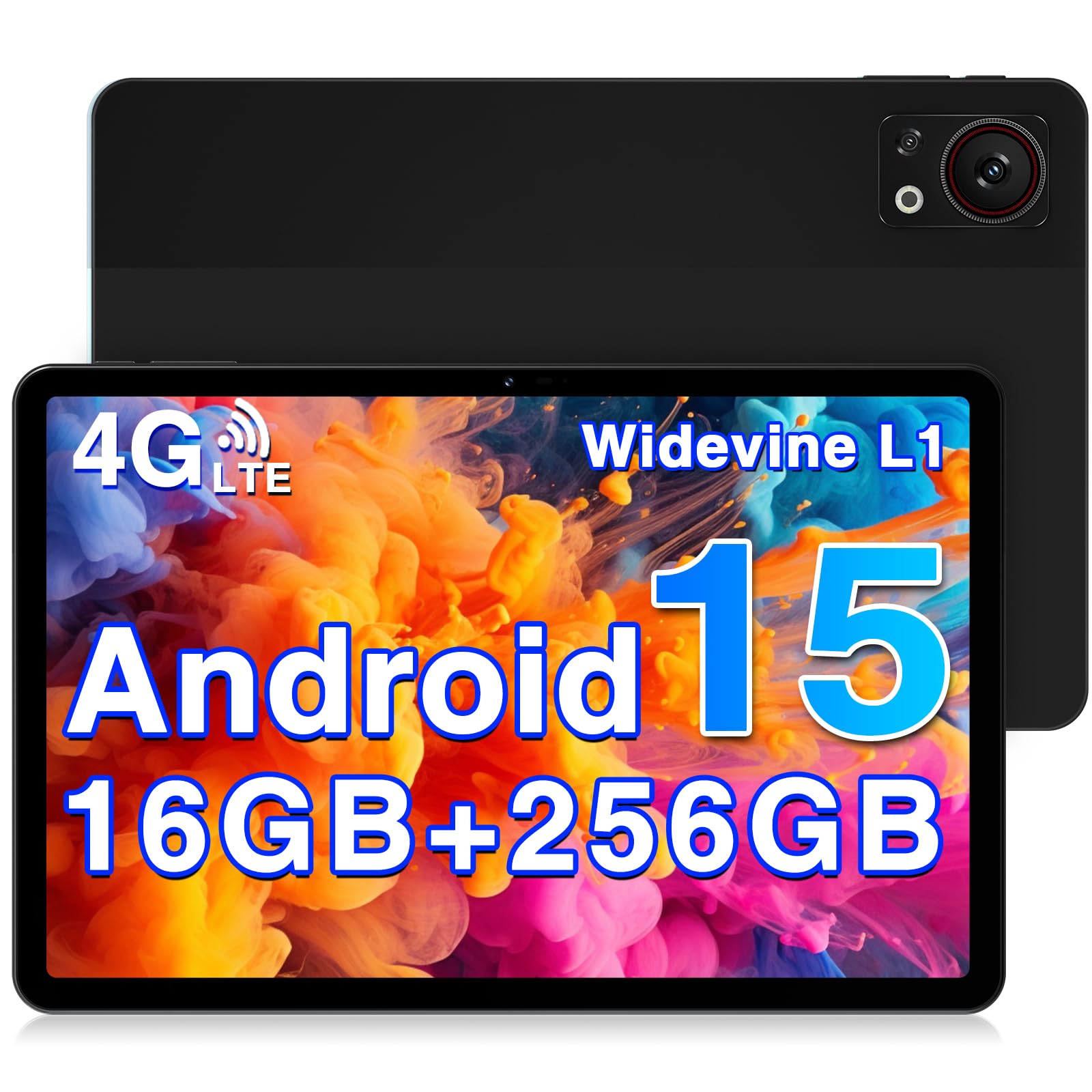 

DOOGEE T30S Android 15 T606 Android 2K IPS Facial Widevine PSE Wireless Perfect Gift for Kids Tablet, 11-inch, SIM-Free, Octa-Core Tablet, чорний