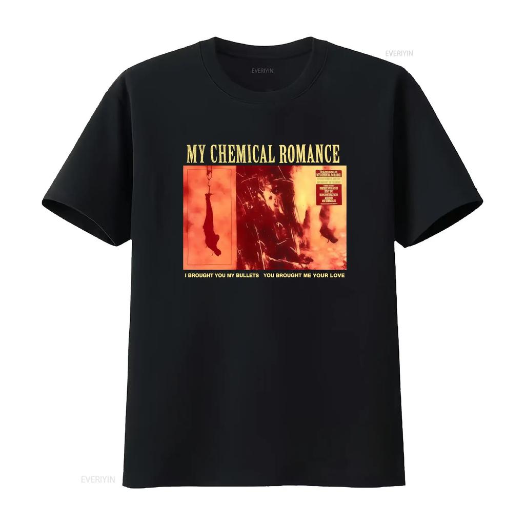 My Chemical Romance Merch MCR Band T-Shirt Ray Toro The Black Parade Album Danger Days 80er 90er Musik Rock Punk vintage gewaschen