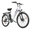 ZAZAWORK C26 Pro Urban Electric Bicycle 250W Motor 36V20Ah Battery 26 Inch Wide Tires 25KM/H Speed 120KM Range E-Bike With Two Seat