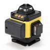 4D16 Green Laser Level 360° with Base, Wall Sticker Line Drawing, Sound & Light Alarm, Bluetooth Enabled