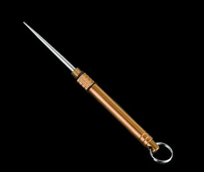 Outdoor Pocket Toothpick Titanium EDC Portable Mini Toothpick Fruit Fork Camping Tool Toothpick Tube Is More Durable Than Floss