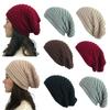 Hot-Selling European American Autumn Winter Beanies Versatile Pullover Hats for Outdoor
