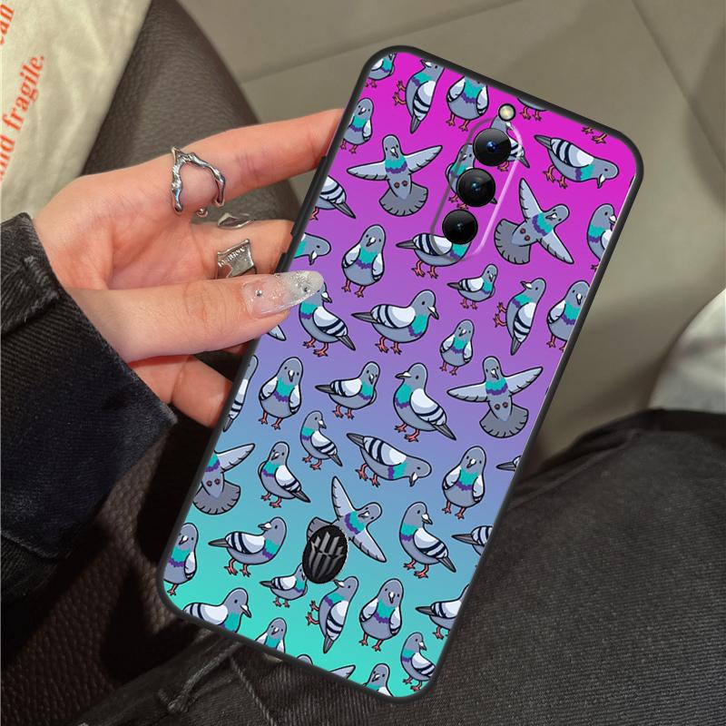 The Pigeons Case For ZTE Nubia RedMagic 10 Pro Plus 11 9 8 8S 9S 10S Pro 5G 5S 6 7 6S 7S Pro 11 Air Cover