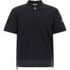 SS26 Logo Patch Half-Zip Short Sleeve Polo Shirt Men Polo Shirts L10918A0000689A1677X