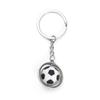 Five types of moving 3D baseball, soccer, basketball, rugby, and golf ball keychains