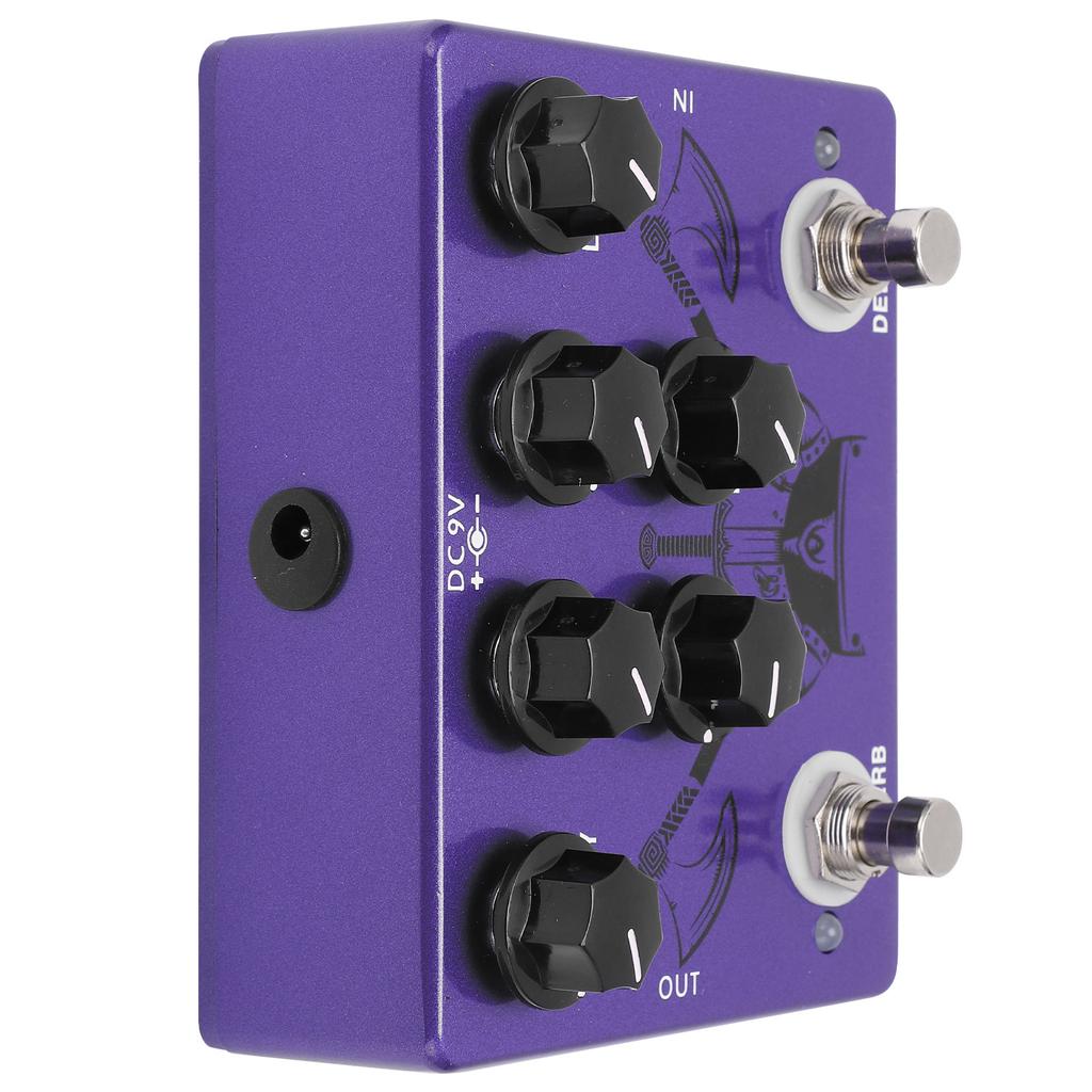 Guitar Effect Pedal Reverb Digital Delay 2 In 1 True Bypass Single Instrument Accessory CP?80