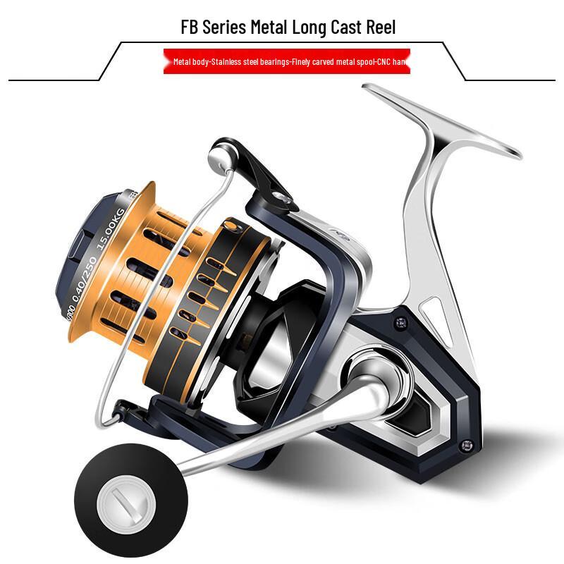IOSN Metal Spinning Fishing Reel
