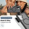 PET Screen Protector Skin Feel Matte Magnetic Phone Case For Samsung Galaxy A16 A26 A36 A56 A17 A37 A57 5G Translucent Cover