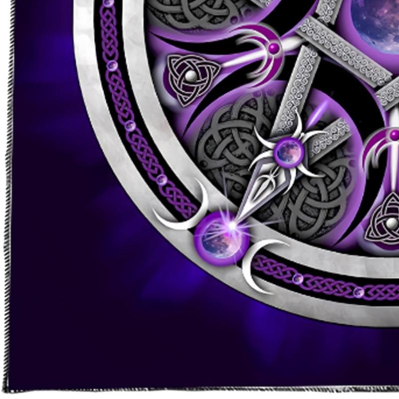 Divinations Tablecloth Star Symbol Astrology Tarots Card Tablecloth Altars Cloth Divinations Board Game Accessory