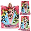 Cartoon Niedliche Powerpuff Girls Decke Weiche Warme Flanell Überwurfdecke Tagesdecke für Bett Wohnzimmer Picknick Reise Zuhause Sofa