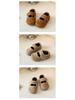 2025 New Kids' Fleece-Lined Cotton Shoes: Cozy, Warm Winter Footwear with Closed Heel for Babies