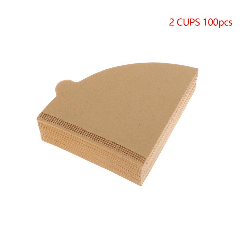 

100 шт. V-образная древесная целлюлозная бумага для сбора капель V60 конический белый бежевый кофейный фильтр-мешок для кофеварки эспрессо-чая аксессуары