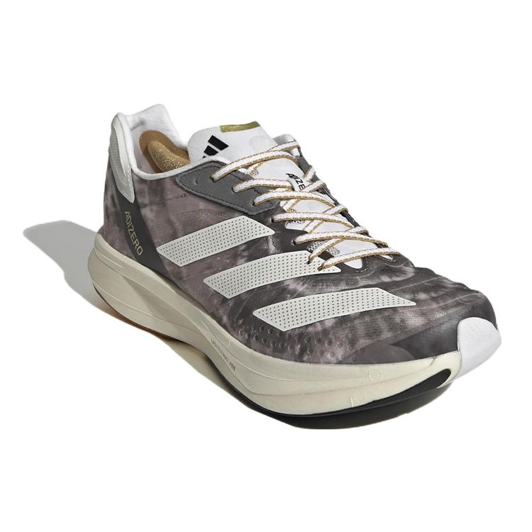 Adidas Tinman Elite x Adizero Adios Pro 2 Grey Gold Metallic Unisex Sneakers Cloud-White Grey-One GX9300