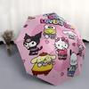 1pc Sanrio Lovers Club Automatic Folding Umbrella - Portable Tri-Fold Design with 8-Rib Iron Frame - Outdoor for Fans, Travelers, Everyday Use - Perfe