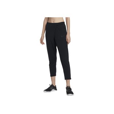 Dri-Fit Seria Lifestyle Sportowy Średni Stan Wszechstronne Wygodne Spodnie Sportowe Dziewięciopunktowe Damskie spody Czarny 933437-010
