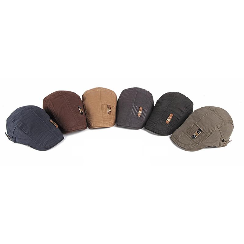 Avisguttluer for menn vår sommer høst bomullsberet britisk retro gatsby malerluer flatcaps gorro hombre boina ivy hatt