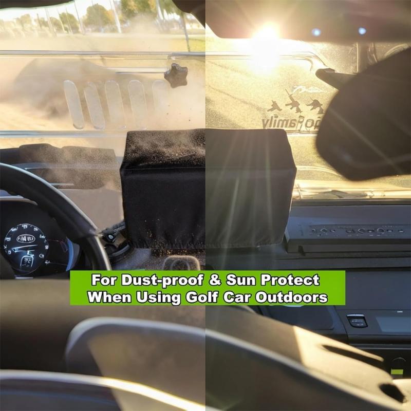 Oxford Cloth Screen Cover Scratch Resistant Screen Protector Universals Protective Cover For Golf Cart Screens