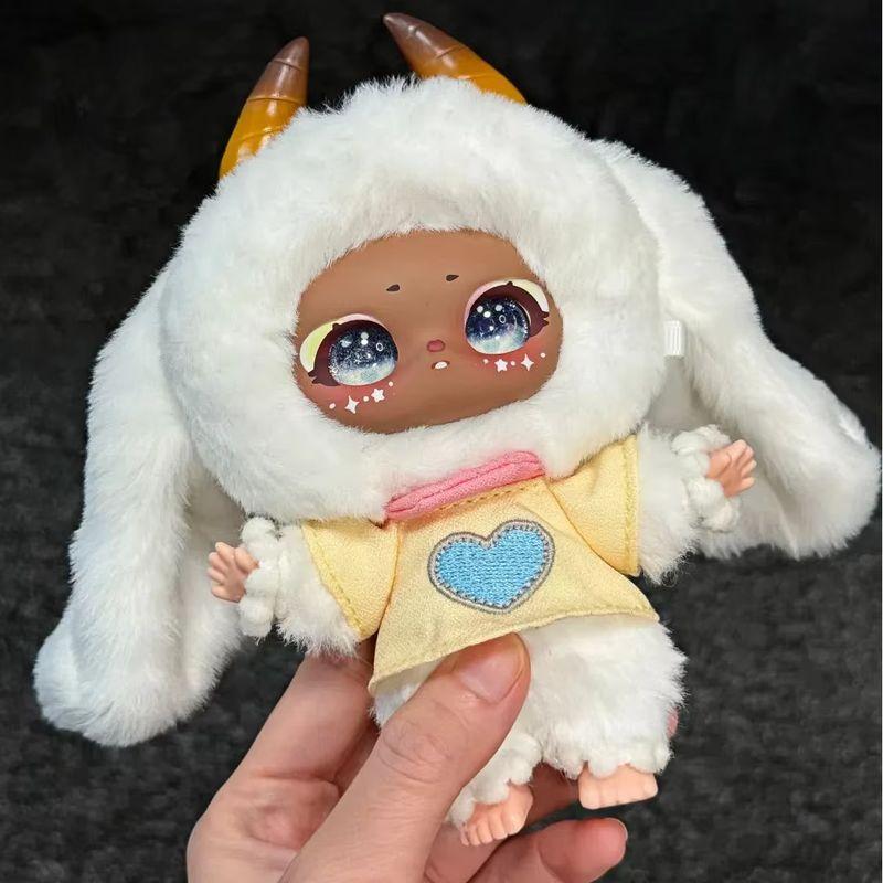 Genuine Three Babies Samael Magic Wardrobe Plush Pendant Series Blind Box Bag Kawaii Ornament Doll Pendant Halloween Gift