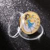 Tooth Fairy Gold Plated Commemorative Coin Creative Kids Tooth Change Gifts Physical Metal Crypto Commemorative Coin Souvenirs